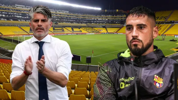 La rompe en Brasil y en Barcelona SC lo terminaron mandando (Foto tomada de: La Hora/BSC/Extra)