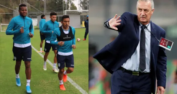 La Selección Ecuador se pone a punto para medir a Paraguay y un jugador se baja de la titularidad