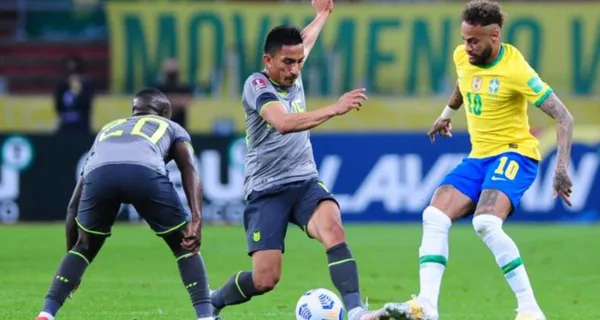 La selección ecuatoriana se enfrentó a Brasil en el compromiso por eliminatorias, en un resultado polémico, y Lira quién se quedó con la camiseta de Neymar