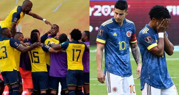 La Selección Ecuatoriana se metió en el Mundial, pero en Colombia consideran que ese cupo era para ellos