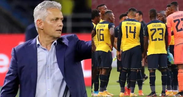 La Selección Ecuatoriana superó a Colombia en condición de visitante y el empate dejó inconforme a Reinaldo Rueda que además no ponderó a nadie de su plantilla sino a Alexander Domínguez del cuadro rival