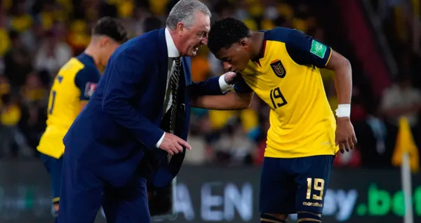 La Selección Ecuatoriana no tiene entrenador actualmente porque se le terminó el contrato a Gustavo Alfaro y Gonzalo Plata reaccionó