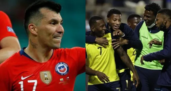 La Selección Ecuatoriana venció a Chile en condición de visita y está cerca de meterse en el Mundial. Gary Medel felicitó a Carlos Gruezo por su gran partido pese a ser su rival