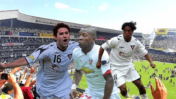 Las leyendas de Liga de Quito palpitando la final