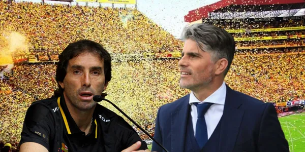 Las palabras de Guillermo Almada a Diego López durante su llegada a Barcelona SC