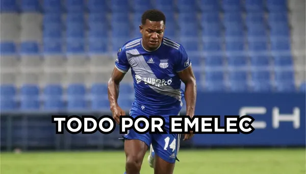 Lateral derecho de Emelec y una confesión por la cual demostró amor por los colores. FOTO: ESPN