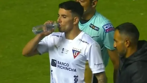 Lautaro Pastrán en Liga de Quito / Foto tomada de: Diario Olé