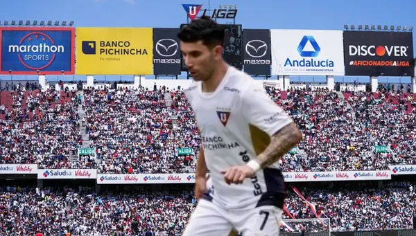 Lautaro Pastrán jugador de LDU