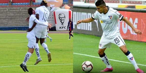 LDU y Olmedo se enfrentaron en el estadio Olímpico de Riobamba y el partido se definió en los minutos finales dando la vuelta gracias a Rodrigo Aguirre y Adolfo Muñoz