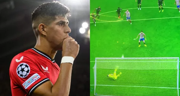 Le cobraron una mano a Piero Hincapié sobre el final pero Atlético Madrid no la aprovechó y esto hizo el ecuatoriano luego del fallo