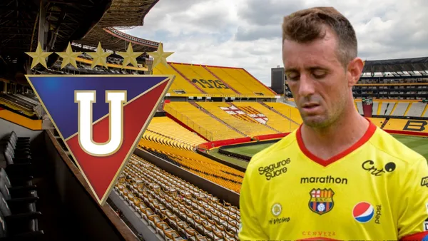 Le diría adiós a Barcelona SC tras no tener muchos minutos