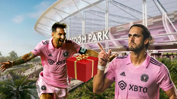 Leo Campana y su detalle con Messi