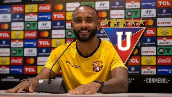 Leonai Souza no sigue en Barcelona SC, ya tendría otro equipo listo para recibirlo este 2026