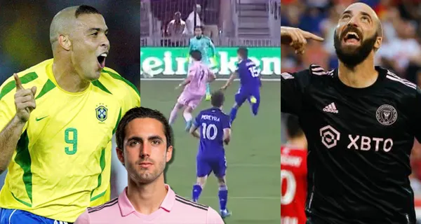Leonardo Campana definió con gran categoría en la MLS, a lo Ronaldo, y mira lo que hizo Gonzalo Higuaín en los festejos
