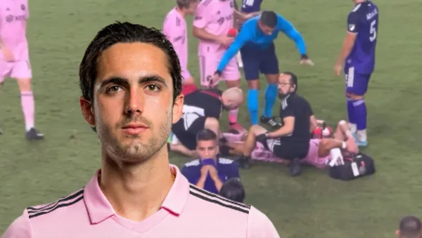Leonardo Campana salió lesionado en el partido frente al Orlando City