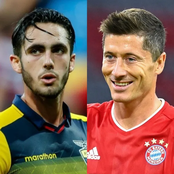 Leonardo Campana con un extraordinario entrenamiento al puro estilo de Robert Lewandowski