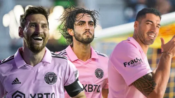 Leonardo Campana vuelve a sorprender junto a Luis Suarez y Messi