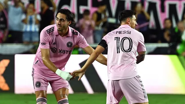 Leonardo Campana Y Lionel Messi / Foto: El Universo