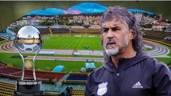 Leonel Álvarez (Foto tomada de: La Hora/Emelec/Conmebol)