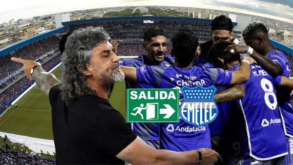 Leonel Álvarez, jugadores Emelec. Foto tomada de: Claro Sports/ Emlec