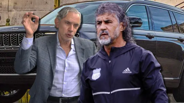 Leonel Álvarez y José Pileggi / Foto: El Universo