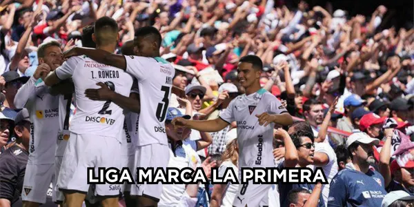 Liga busca ganar la etapa y marca la primera