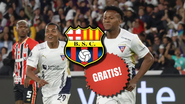 Liga de Quito-Barcelona SC / Foto: API