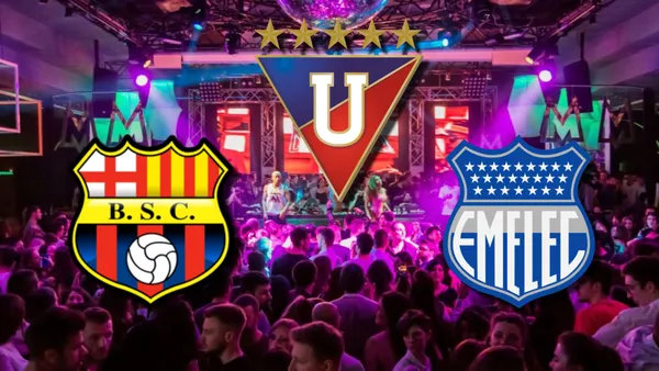 Liga de Quito, Barcelona SC y Emelec / Foto: El Futbolero Ecuador