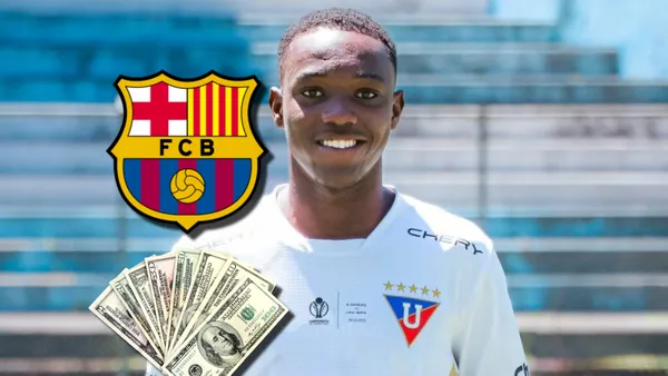 Liga de Quito-Ederson Castillo-FC Barcelona / Foto: El Comercio