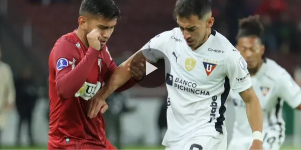 Liga de Quito enfrentando a Always Ready por Copa Sudamericana (Fuente: ESPN)