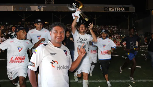Liga de Quito-Franklin Salas / Foto: Primicias