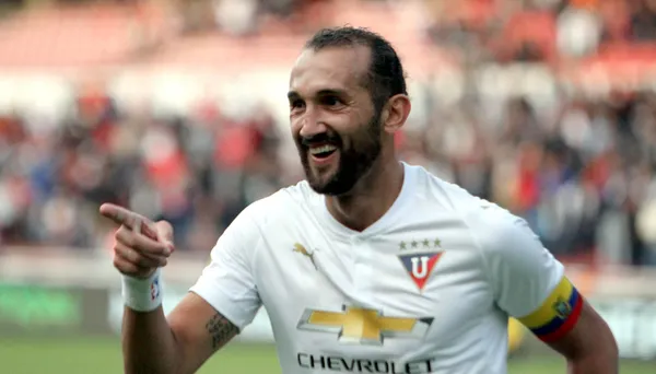 Liga de Quito-Hernán Barcos / Foto: API