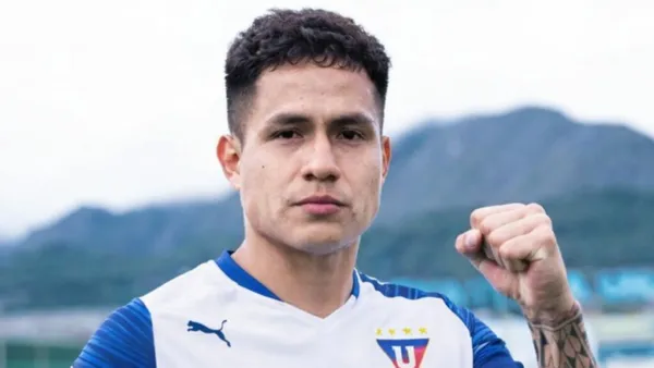 Liga de Quito-Jesús Pretell / Foto: El Comercio