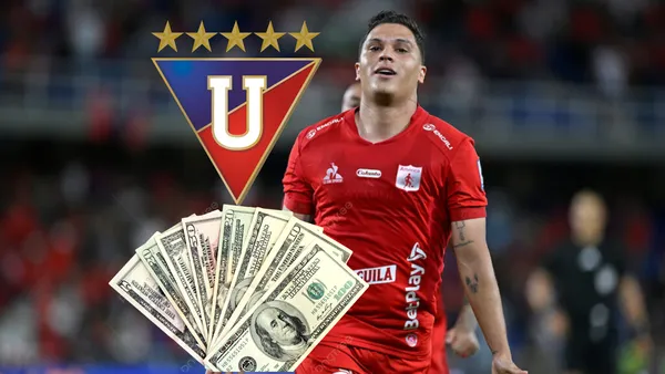 Liga de Quito-Juan Fernando Quintero / Foto: Récord