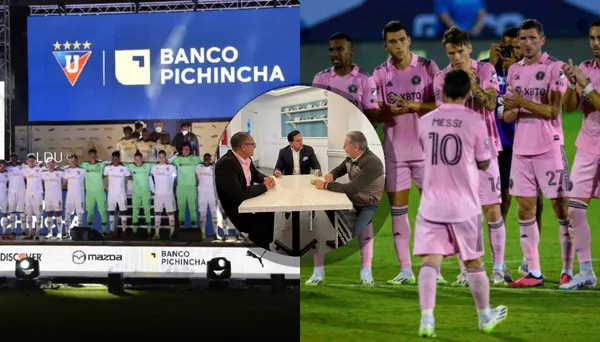 Liga de Quito-Lionel Messi / Foto: API