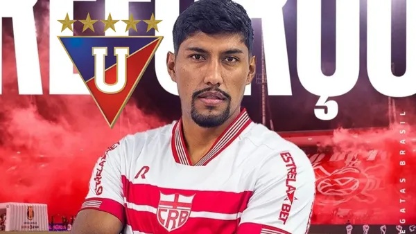 Liga de Quito-Luis Segovia / Foto: Ecuavisa