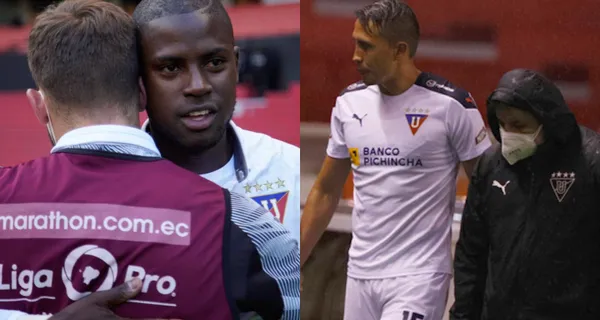 Liga de Quito no contará con Moisés Corozo luego que saliera lesionado del estadio Monumental ante Barcelona SC. Pablo Marini confirmó que tuvo una rotura de ligamento interno y fue operado
