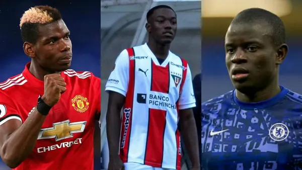 Liga de Quito-Paul Pogba-Ngolo Kanté / Foto: Infobae