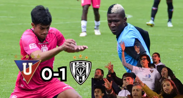 Liga de Quito perdió por la mínima diferencia ante el 'Matagigantes'. FOTO: Liga de Quito