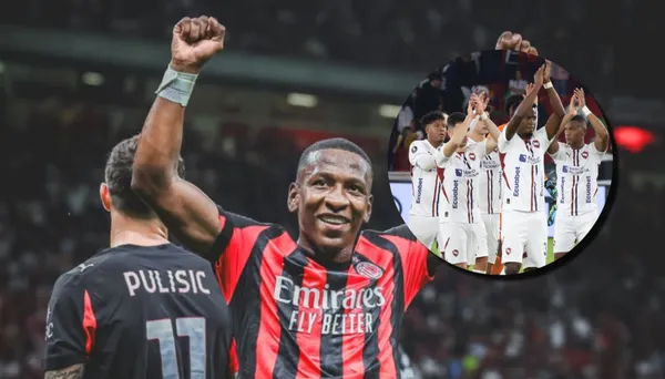 Liga de Quito-Pervis Estupiñán / Foto: Infobae