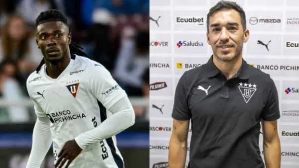 Liga de Quito-Ricardo Adé-Lisandro Alzugaray