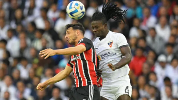 Liga de Quito-Sao Paulo / Foto: API