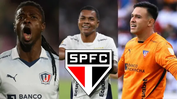 Liga de Quito-Sao Paulo / Foto: Infobae