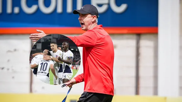 Liga de Quito-Tiago Nunes / Foto: LDU