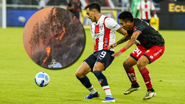 Liga de Quito vs El Nacional / Foto: API