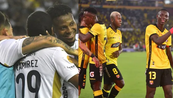 Liga de Quito y Barcelona SC