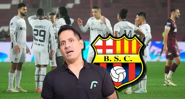 Liga de Quito y Barcelona SC / Foto: API