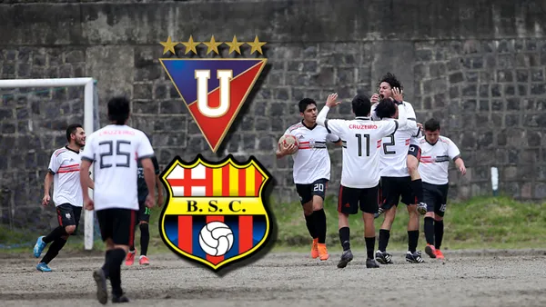 Liga de Quito y Barcelona SC / Foto: El Comercio