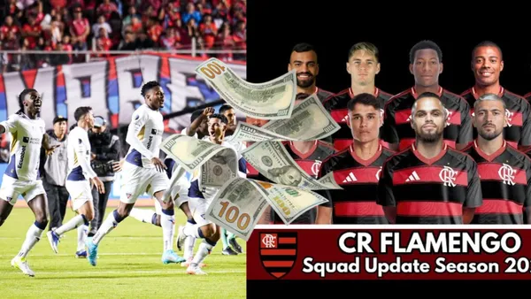 Liga de Quito y Flamengo