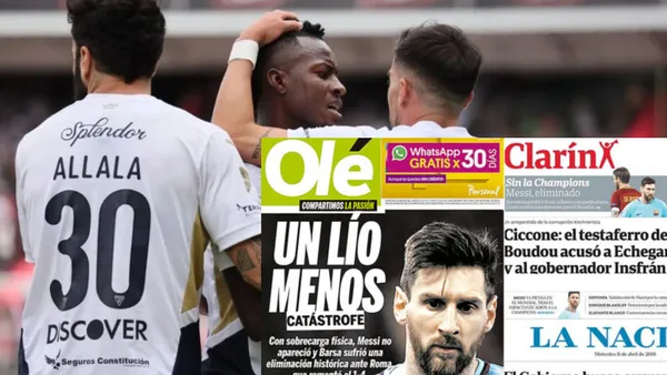 Liga de Quito y la prensa argentina